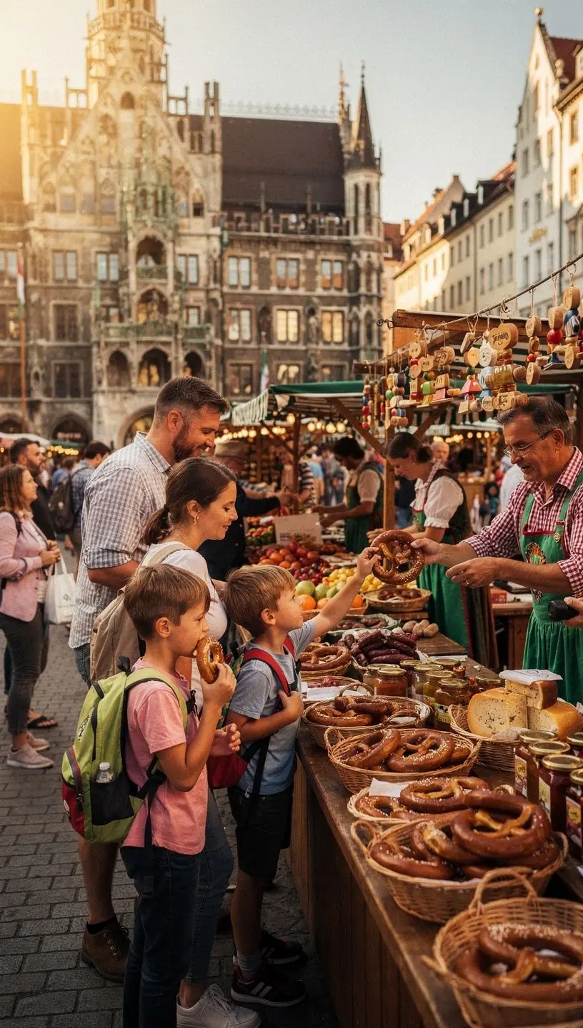 Ein atemberaubender Blick auf ein Schloss, umgeben von üppigem Grün, das zu einem unvergesslichen Kurztrip einlädt.